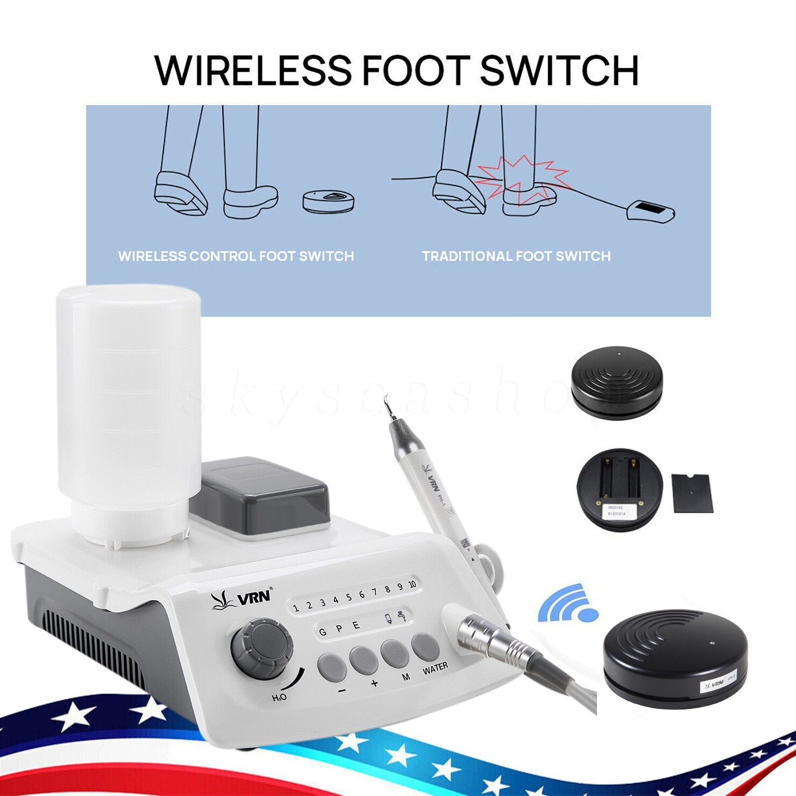 Woodpecker Style Dental Endo Apex Locator Endodontic Root Canal Finder Measure