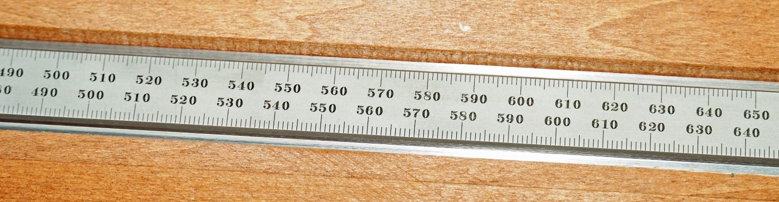 Starrett 123M 600mm Master Caliper – .02mm Vernier Scale