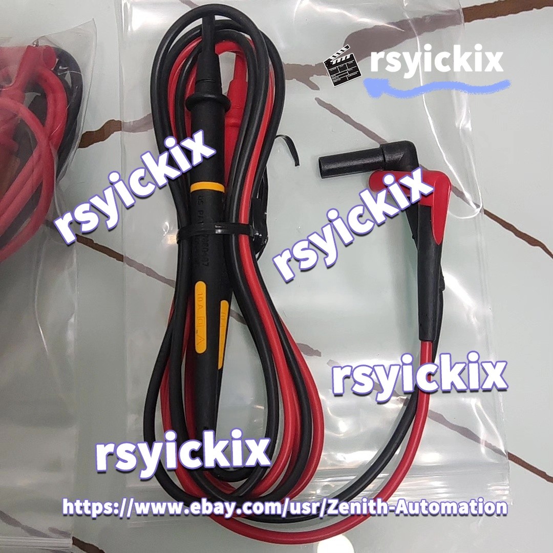 1pcs Fluke TL175 TwistGuard Unique Multimeter & Clampmeter Test Lead Set/good*