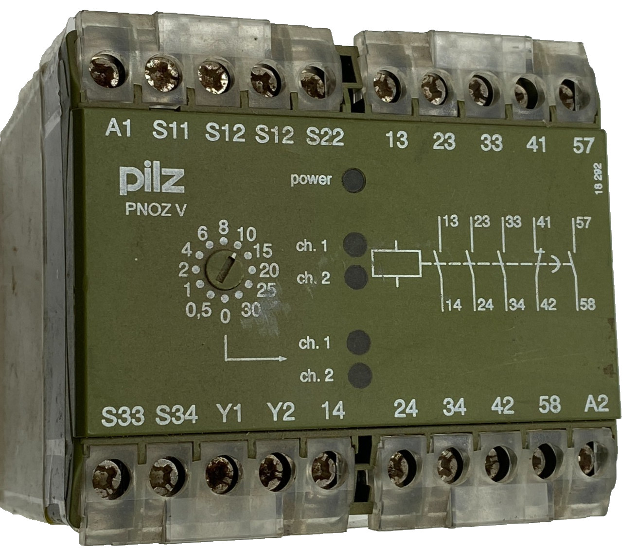 Pilz PNOZ V Safety Relay 474790 111609 30/24VDC
