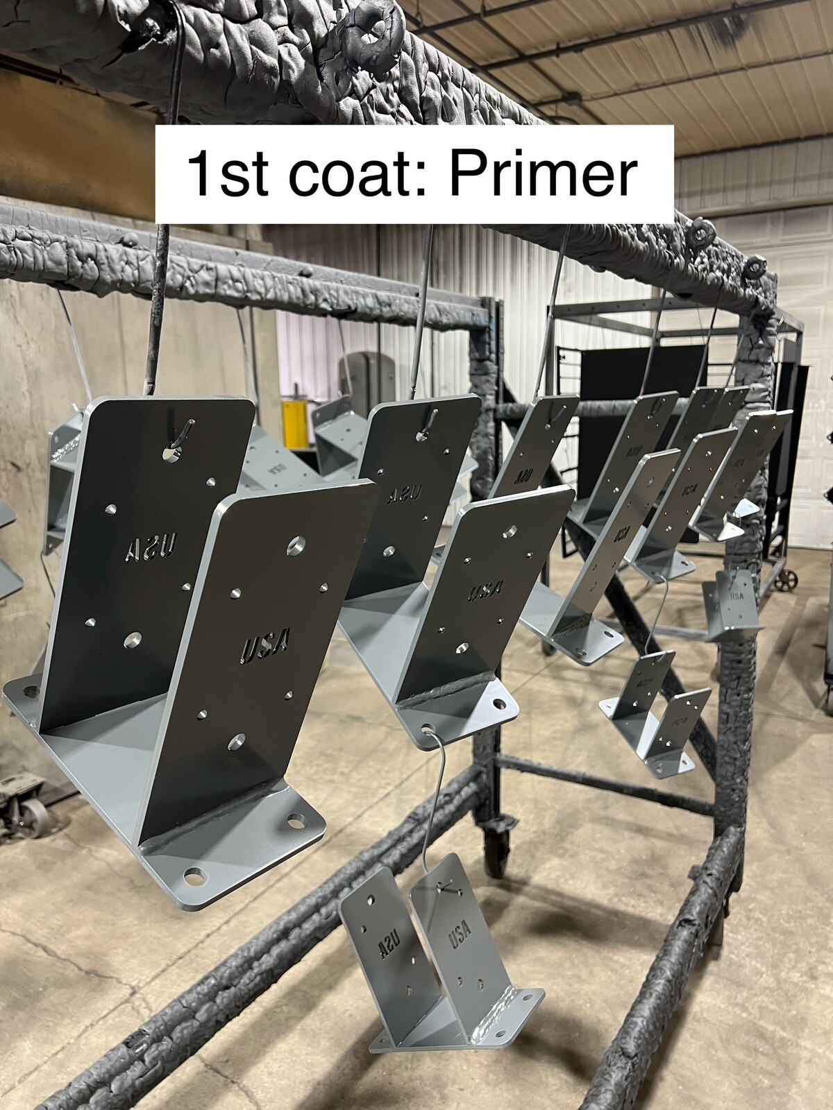 Post Bracket, 6×6 Pole Barn Bracket, Dry Set