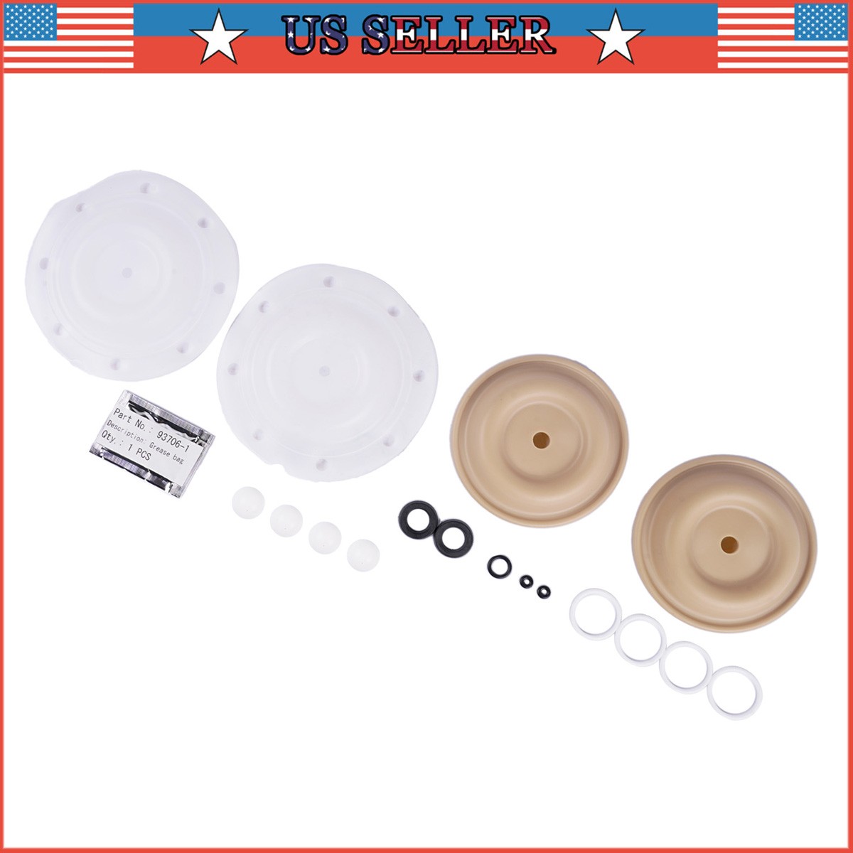 637427-TT Diaphragm Pump Repair Kit For Ingersoll Rand ARO Diaphragm Pump