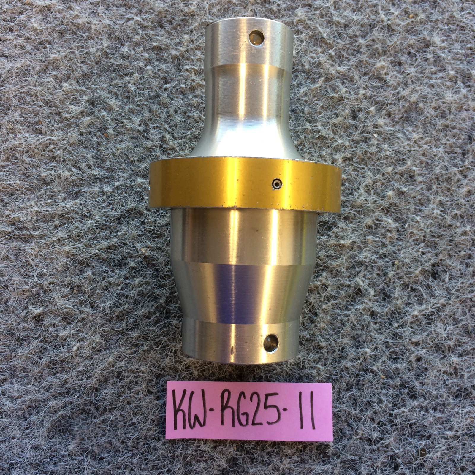 Branson Gold Ultrasonic Welding Horn / Booster Branson 902J SUPERB CONDITION
