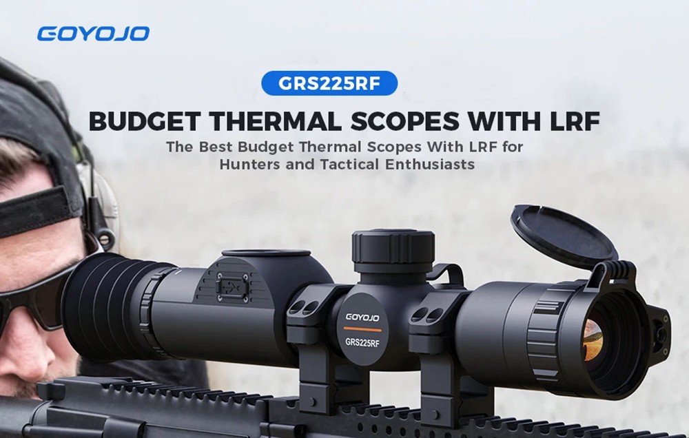 GRS225RF Thermal Night Vision Rifle Scope 1x-8x Zoom 25MM Lens One-Shot Zeroing