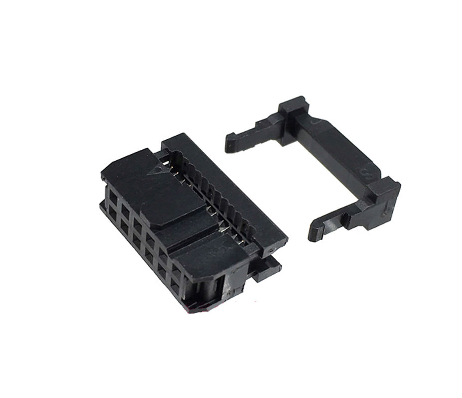 2.54mm FC 6~51 Way IDC Female Flat Ribbon Cable Mounting Socket Connector Kit