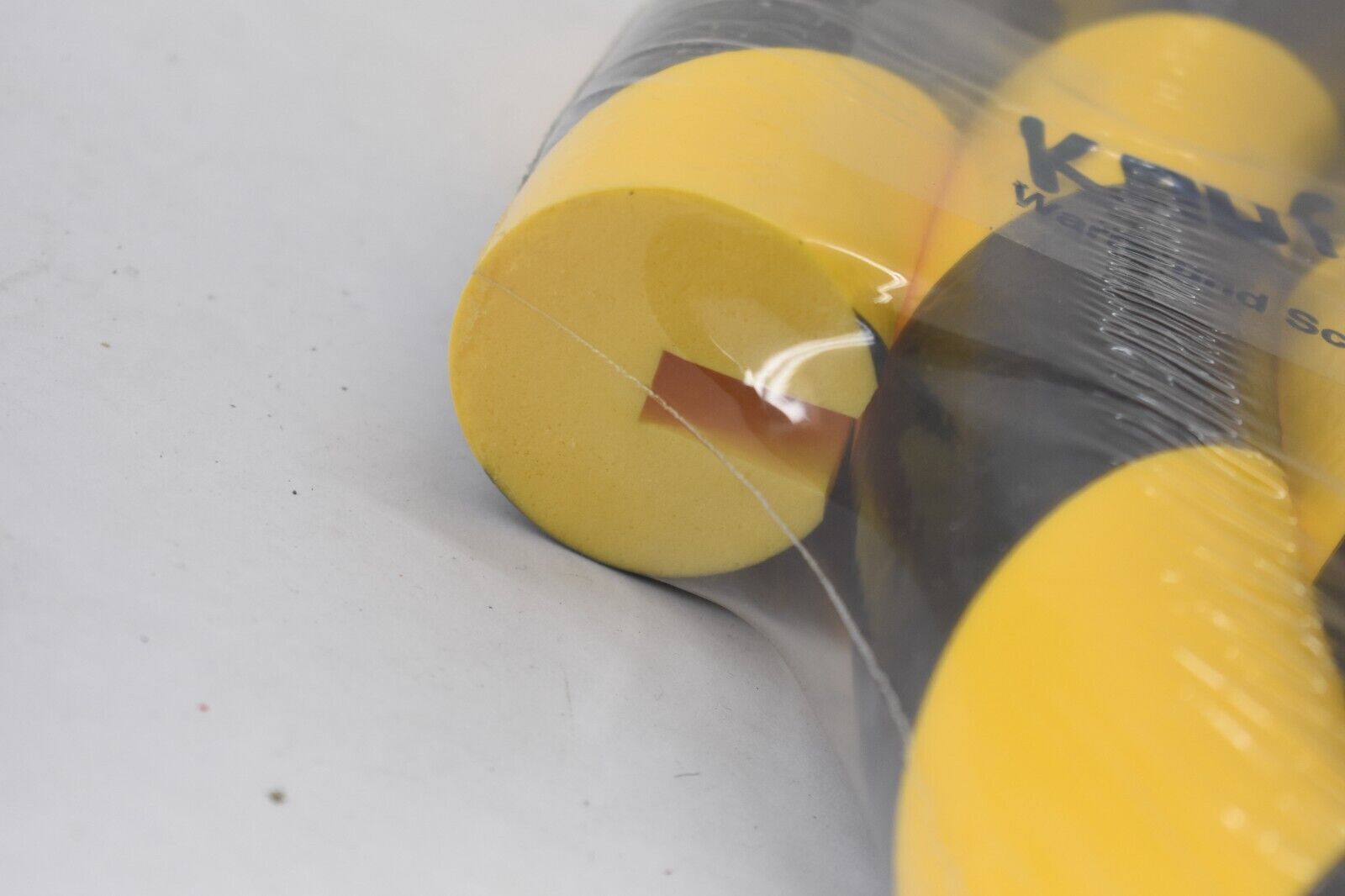 Knuffi Edge Bumper Guard Foam Rounded Shape Yellow & Black 5M x 1-5/8″ Type B