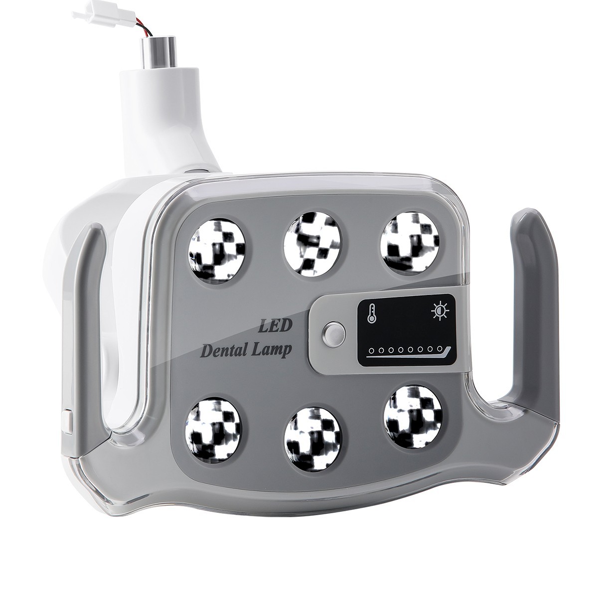 9W Dental 6 LED Lamp Oral Light Lamp For Unit Chair with LCD Display P116 700mm