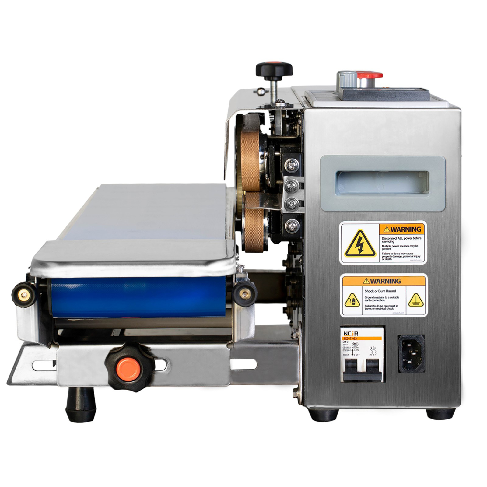 220v Continuous Band Sealer / Plastic Bag Sealing Machine JORESTECH 730-D