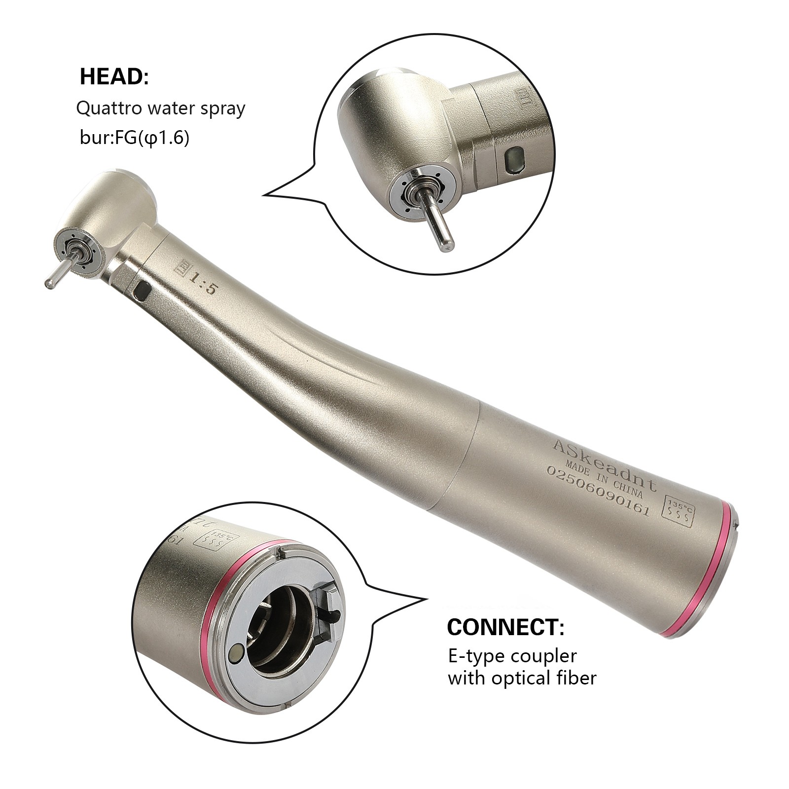 KAV Style LUX 25 LPA 1:5 Electric Attachment – HANDPIECE USA –