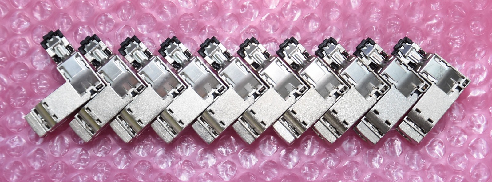 Siemens Industrial Ethernet / 6GK1901-1BB20-2AA0 / 2×2 RJ45 Plug 90° / 10 Pack