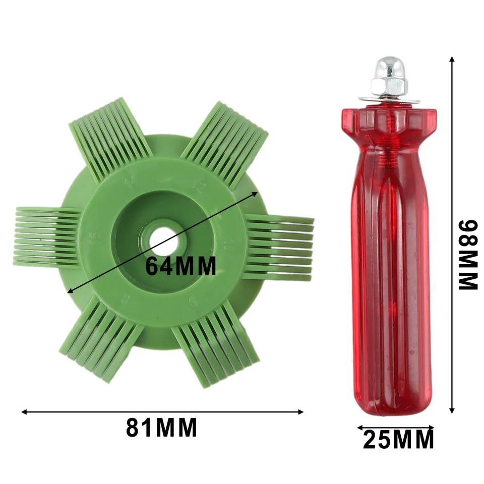 Universal Radiator Fin Comb AC Condenser Cleaner Straightener Repair Tool HVAC