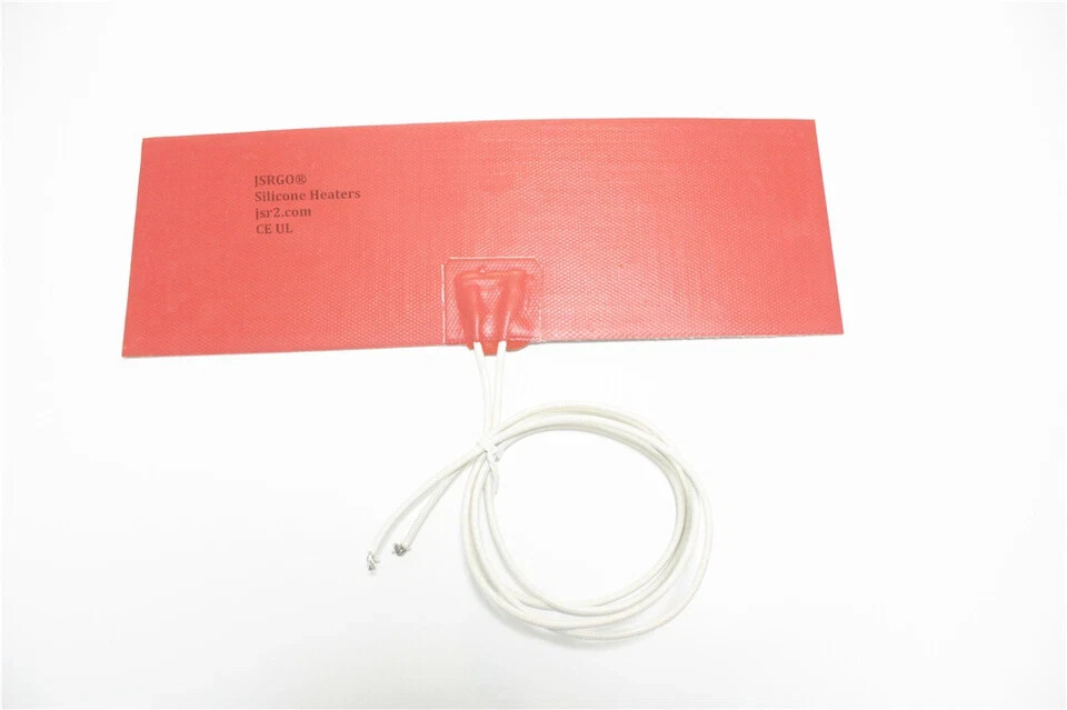 Silicone Heating Blanket Pad 1″ X 5″ 25.4 X 127mm 25W Factory Direct Sale Custom