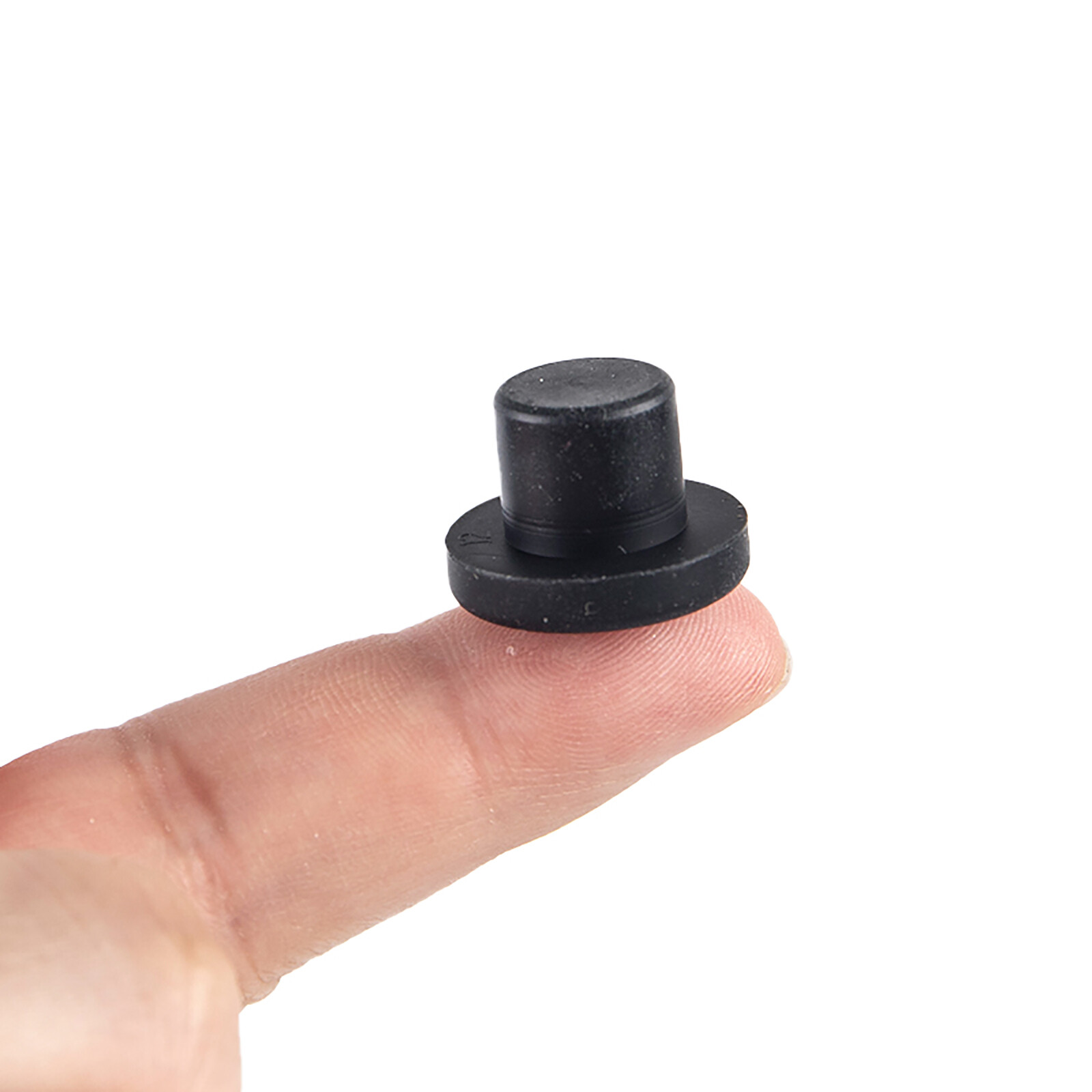 Round Solid Silicone Rubber Seal Hole Plugs Blanking End Caps Black 2.7mm – 15mm