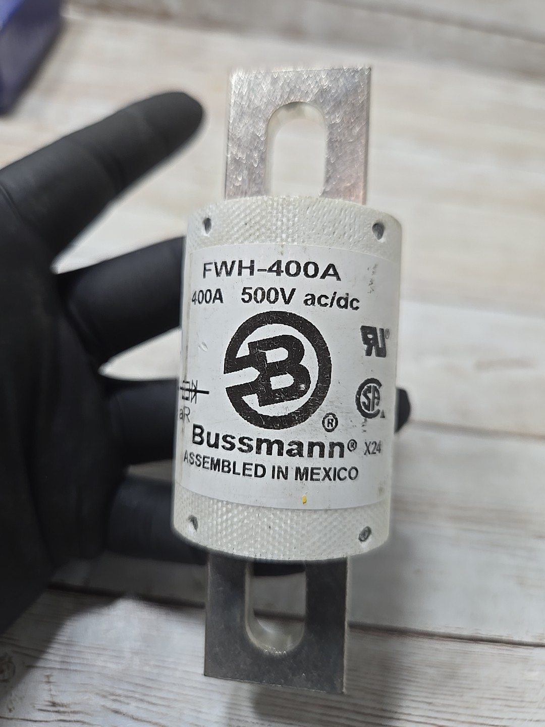 BUSSMANN FWH-400A 400A 500v Ac/dc No Box