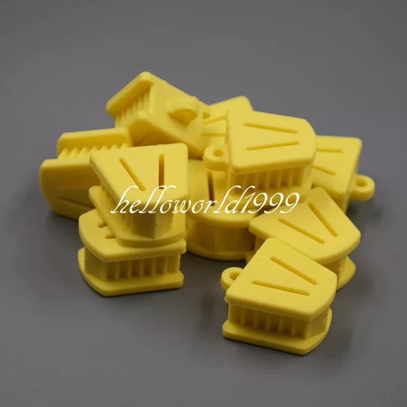 Dental Bite Block Autoclavable Silicone Mouth Props Adult/Child (Bag of 10 Pcs)
