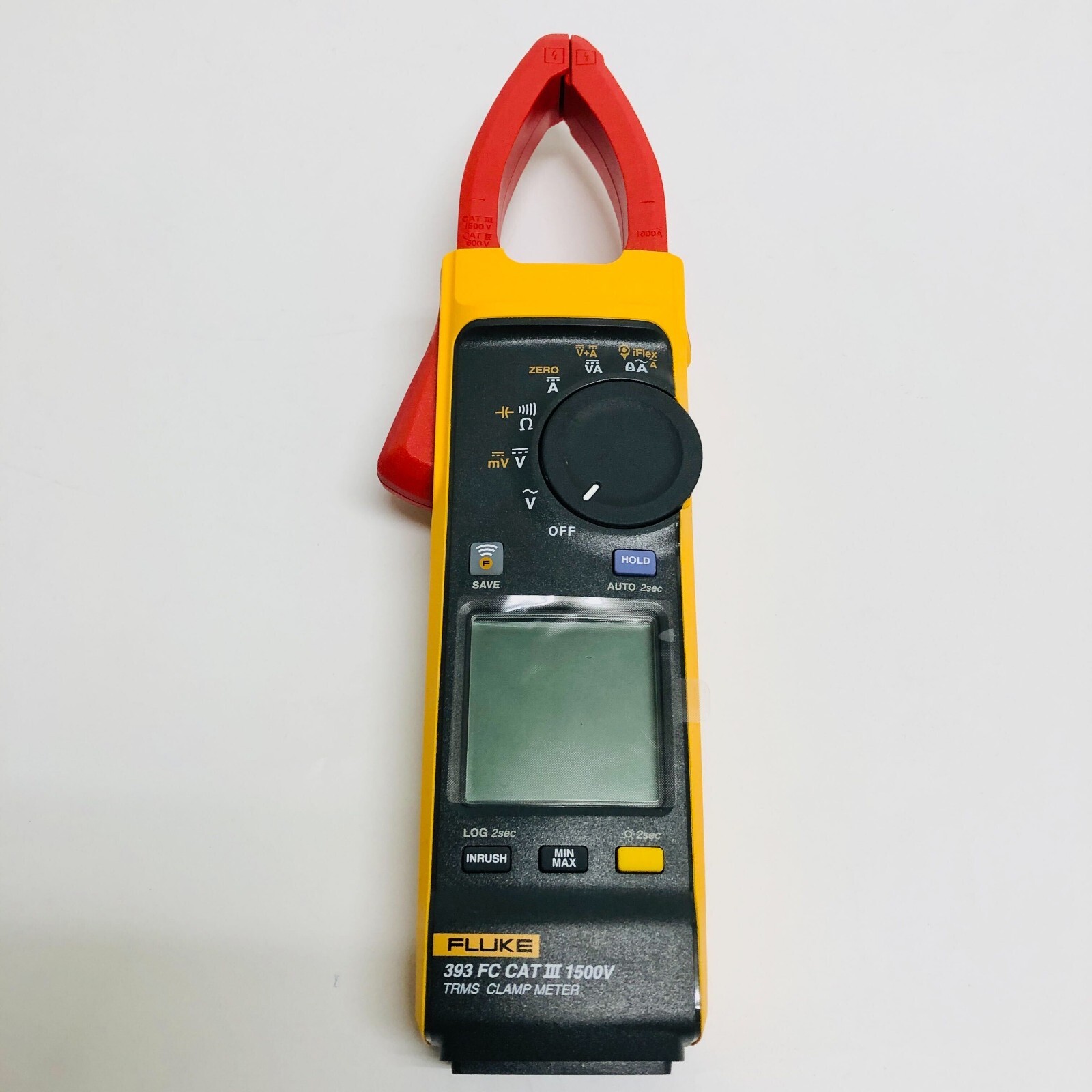 Fluke True-RMS Clamp Meter Miniature 393 1500V CAT III FLUKE 393FC