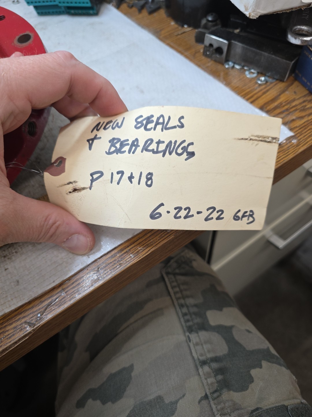 185011?See PicsBell & Gossett Bearing Frame Assembly NEW Seals & Bearings No Box