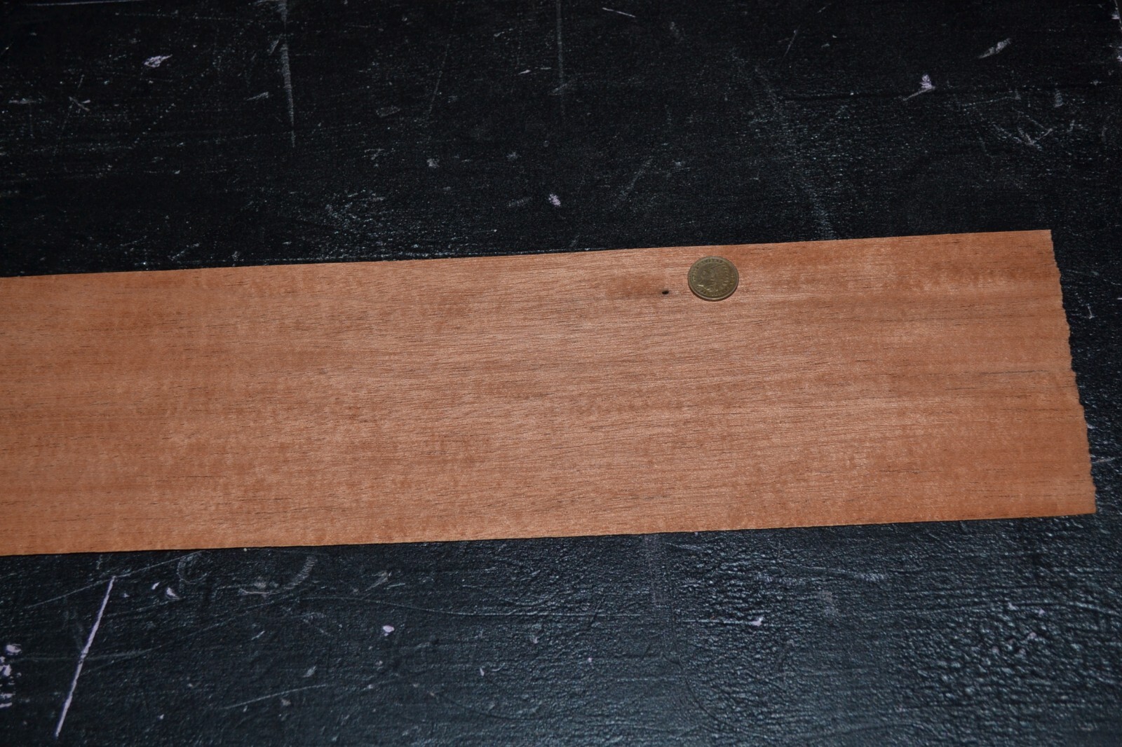 Honduran Mahogany Raw Wood Veneer Sheet 4.5 x 76 inches 1/42nd 4495-36