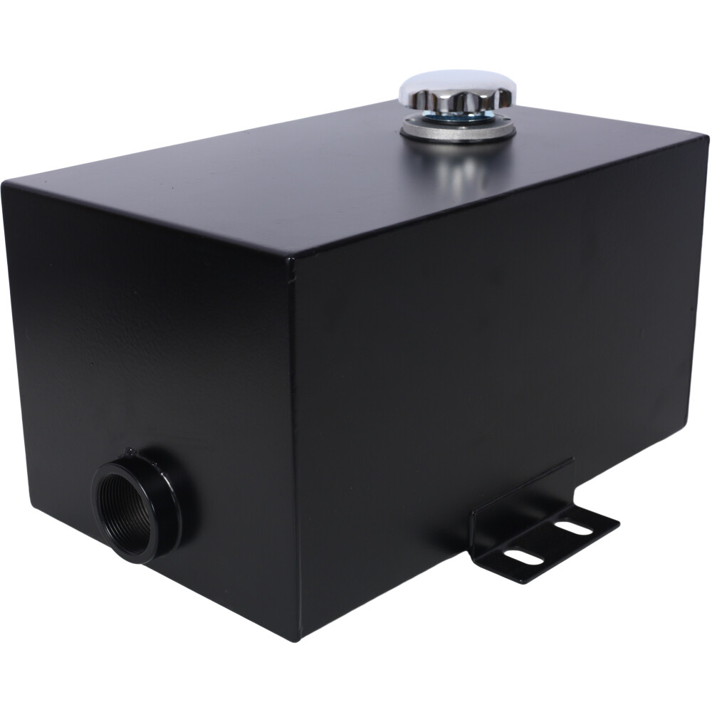 5 Gallon 14 Gauge Steel Hydraulic Fluid Reservoir Tank with Inlet 1-1/2″ FNPT