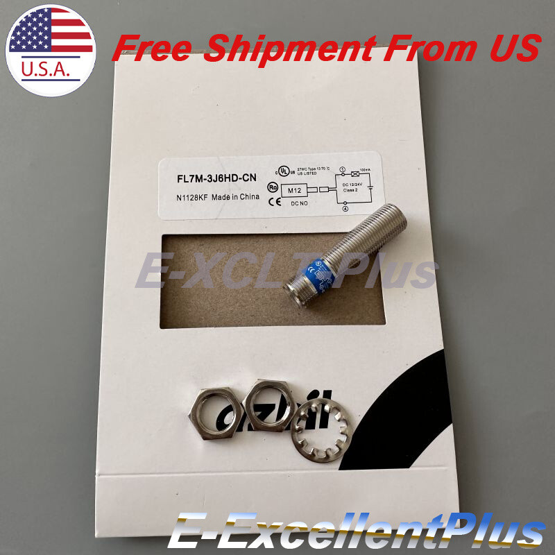 New For FL7M-3J6HD-CN FL7M3J6HDCN Proximity Sensor Switch 12-24VDC M12 Drive PLC