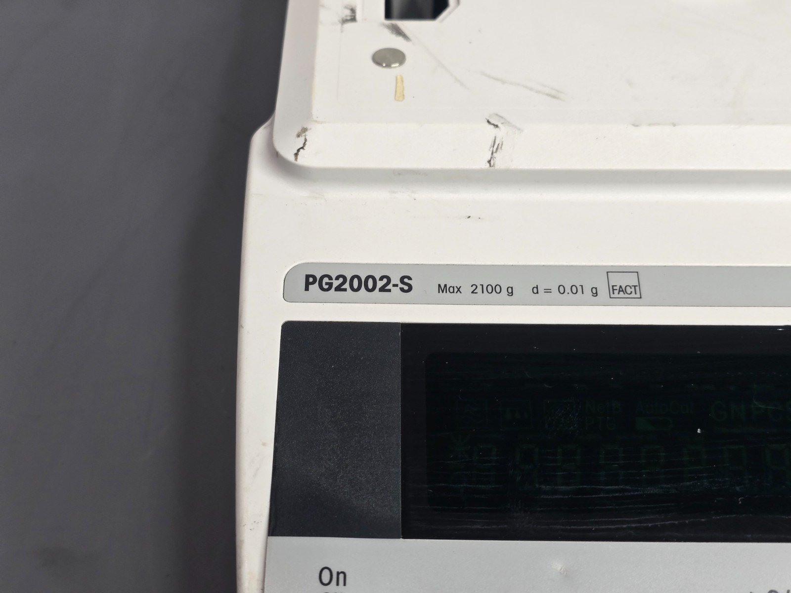 Mettler Toledo PG2002-S Scale Precision Balance Damaged Untested