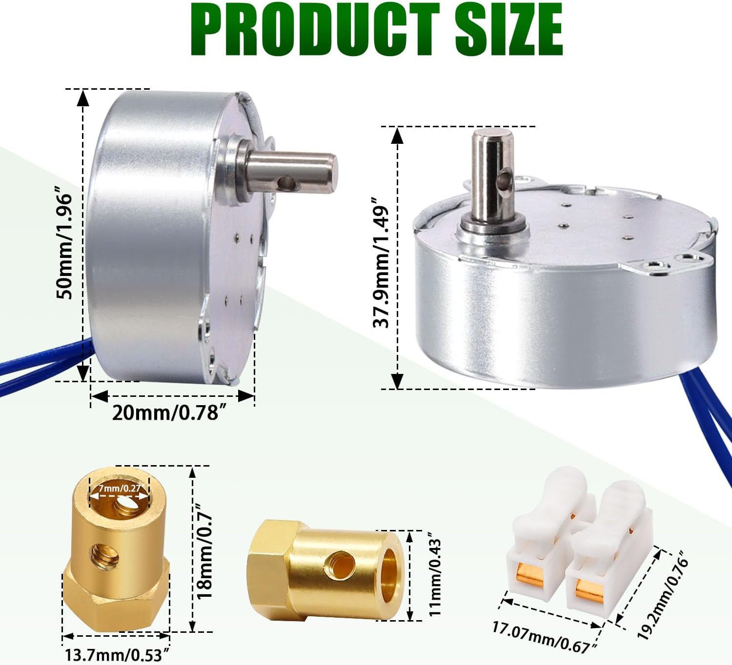 /Synchronous Turntable Motor Electric Motor 2.5-3RPM/MIN 50/60Hz 4W CCW/CW AC…
