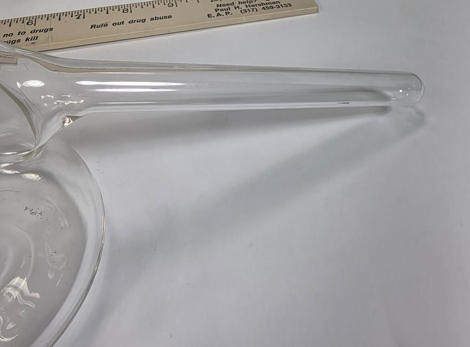 Lot of 4 Bellco 2574-14133 300mL Nephelo Culture Flasks Threaded Sidearm