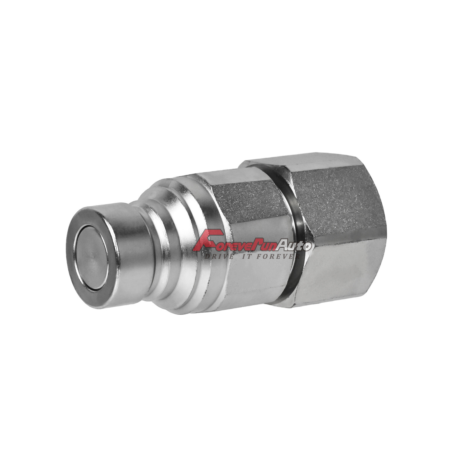 2 Sets 3/4″ NPT Flat Face Hydraulic Quick Connect Couplers Couplings Skid Steer