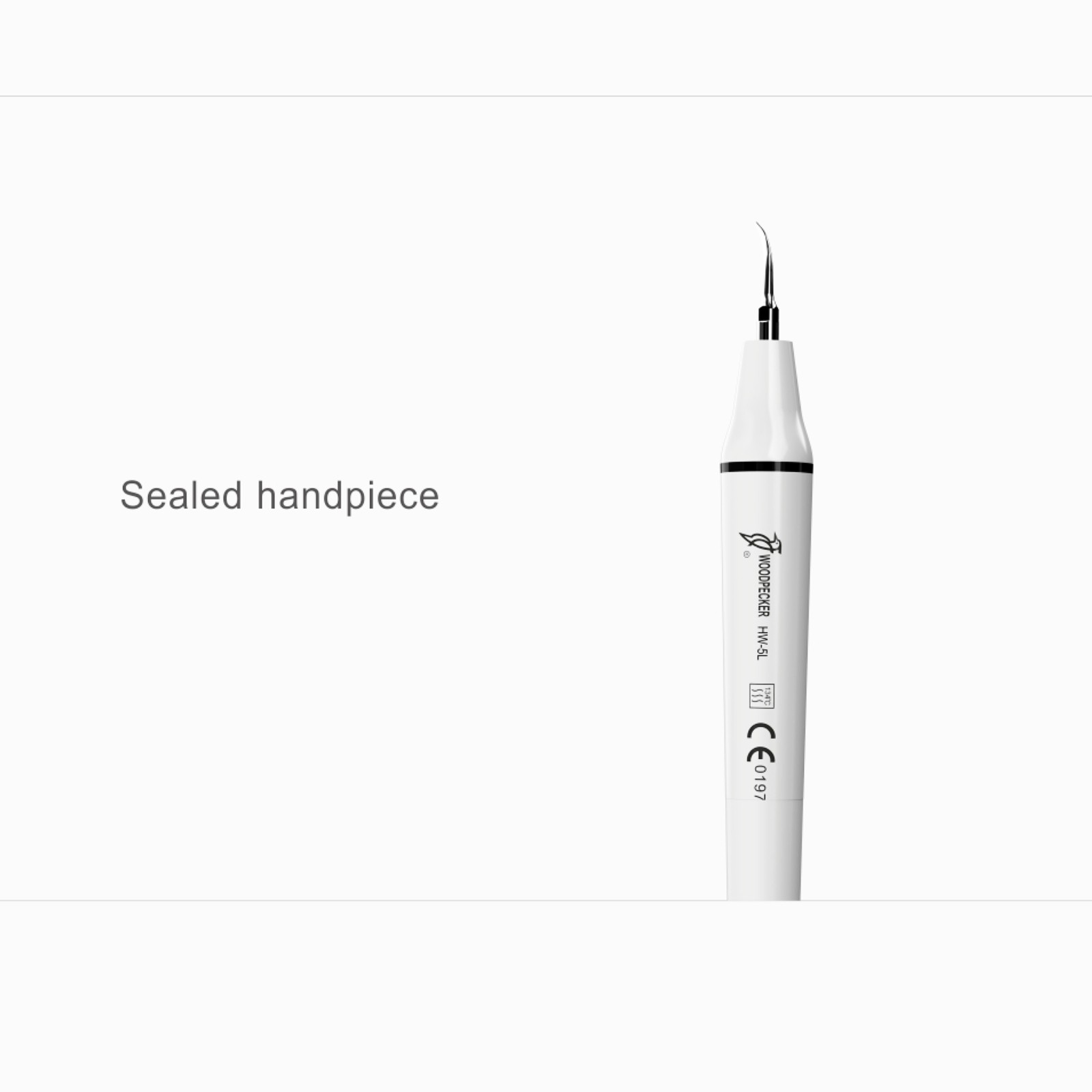 Woodpecker Ultrasonic Piezo Scaler UDS-J Sealed Handpiece + G1 G2 P1 Scaling Tip