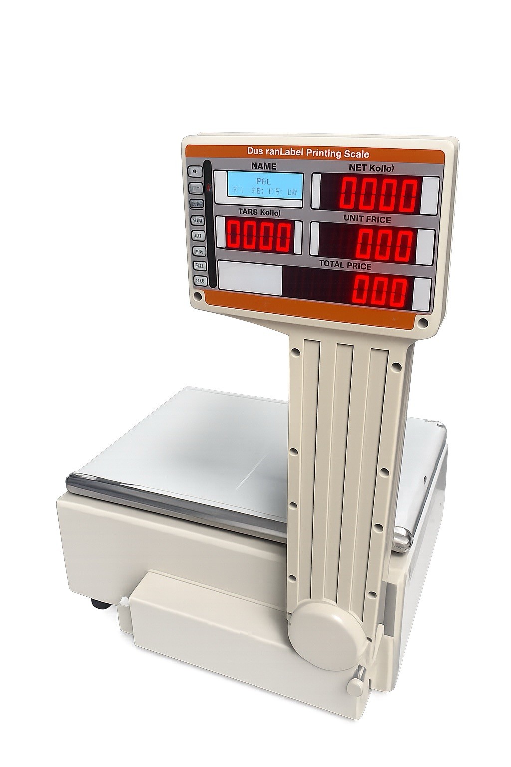 Label Printing Scale 66 Lbs Capacity Price Computing Pole Display