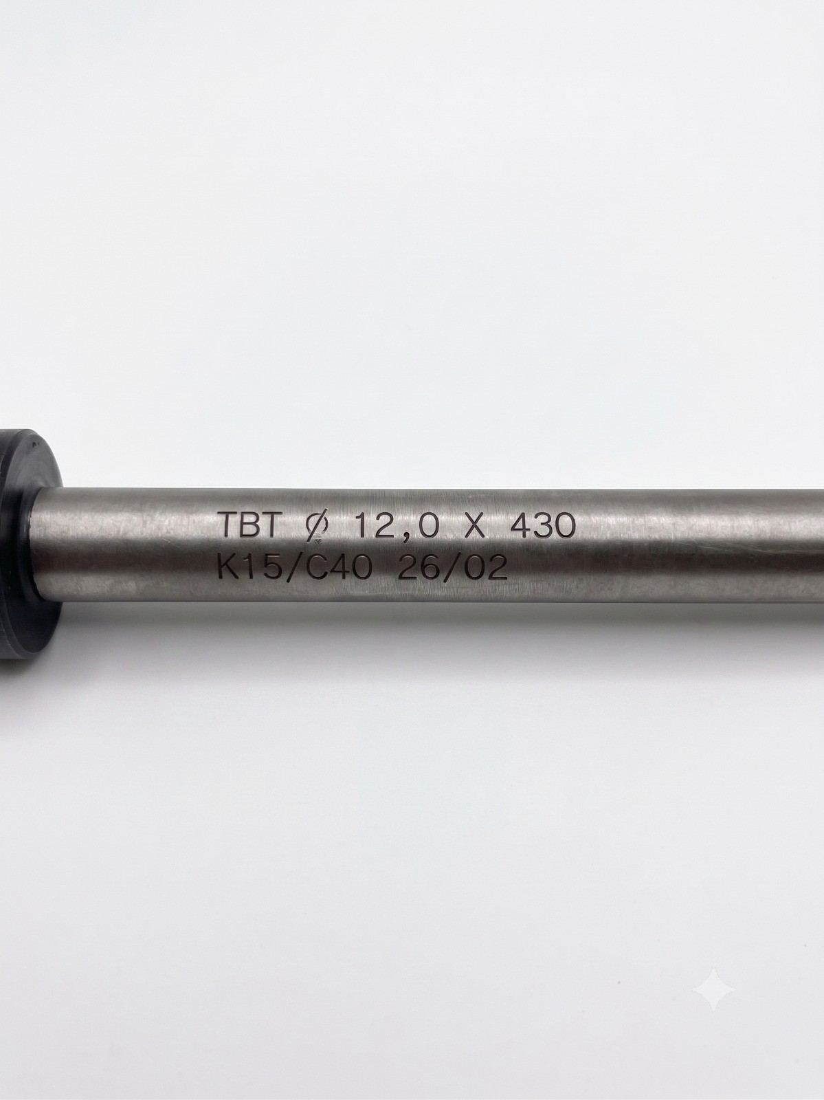 TBT Ø12.0 x 430 Deep Hole Drill Gun Drill K15/C40 Precision Carbide Boring Tool