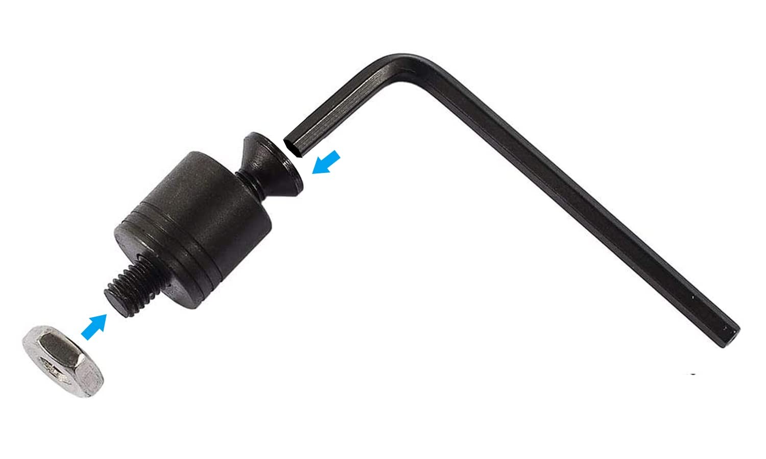 Rifle Sling Mounting Set Quick Detach Adapter Swivels Screw Stud Base Kit