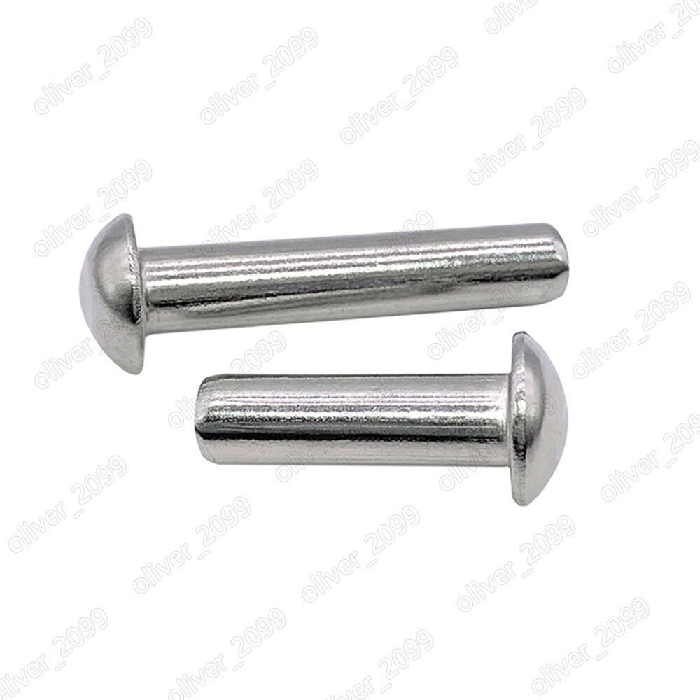 304 Stainless Steel DIN660 Round Head Rivets M3 M4 M5 M6