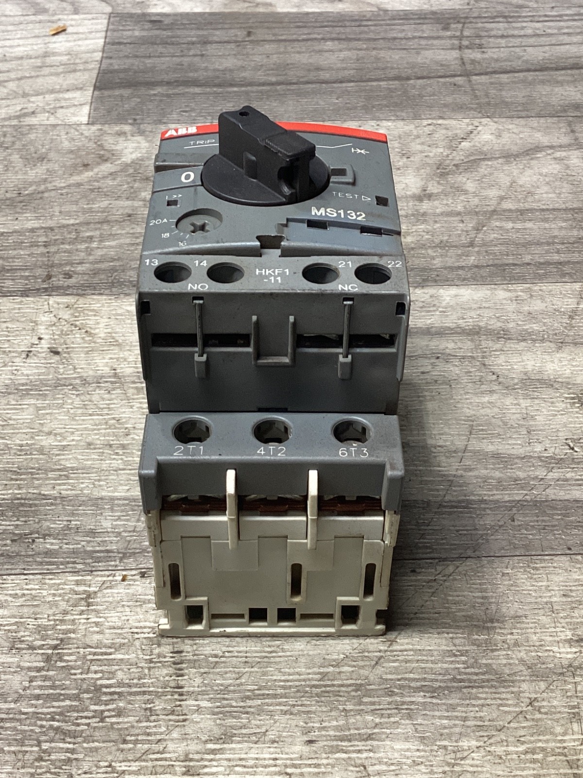 ABB Allen Bradley MS132 Manual Motor Starter. #100N115