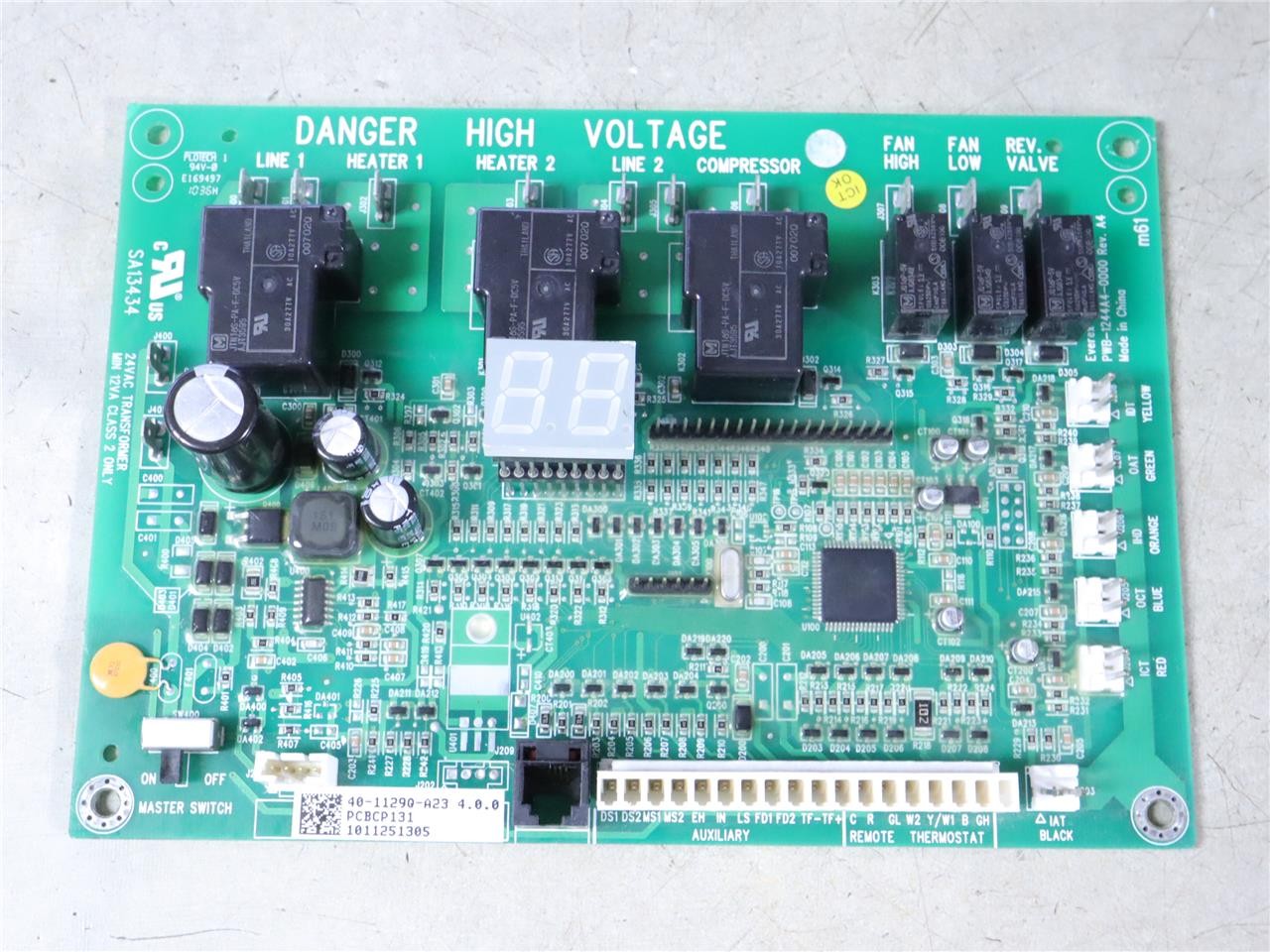 PWB-1244A4-0000 AMANA 40-1129Q-A23 GOODMAN PTAC PCBCP131 Control Circuit Board