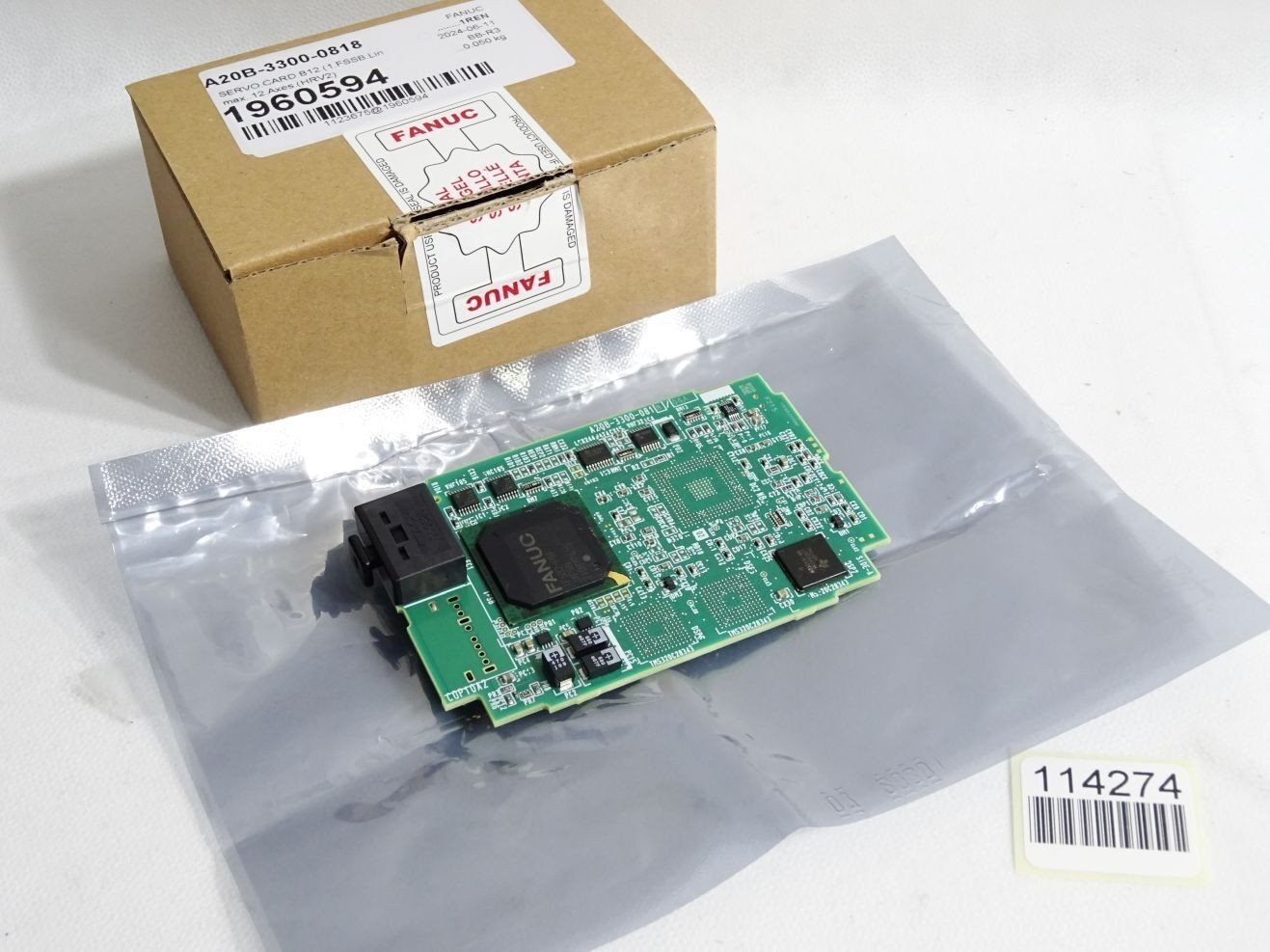 Fanuc Board A20B-3300-0818 / 04A / Neu OVP