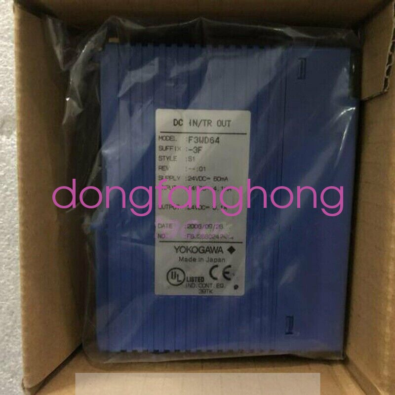 1PC New YOKOGAWA F3WD64-3F PLC Module F3WD643F DHL or fedex or UPS