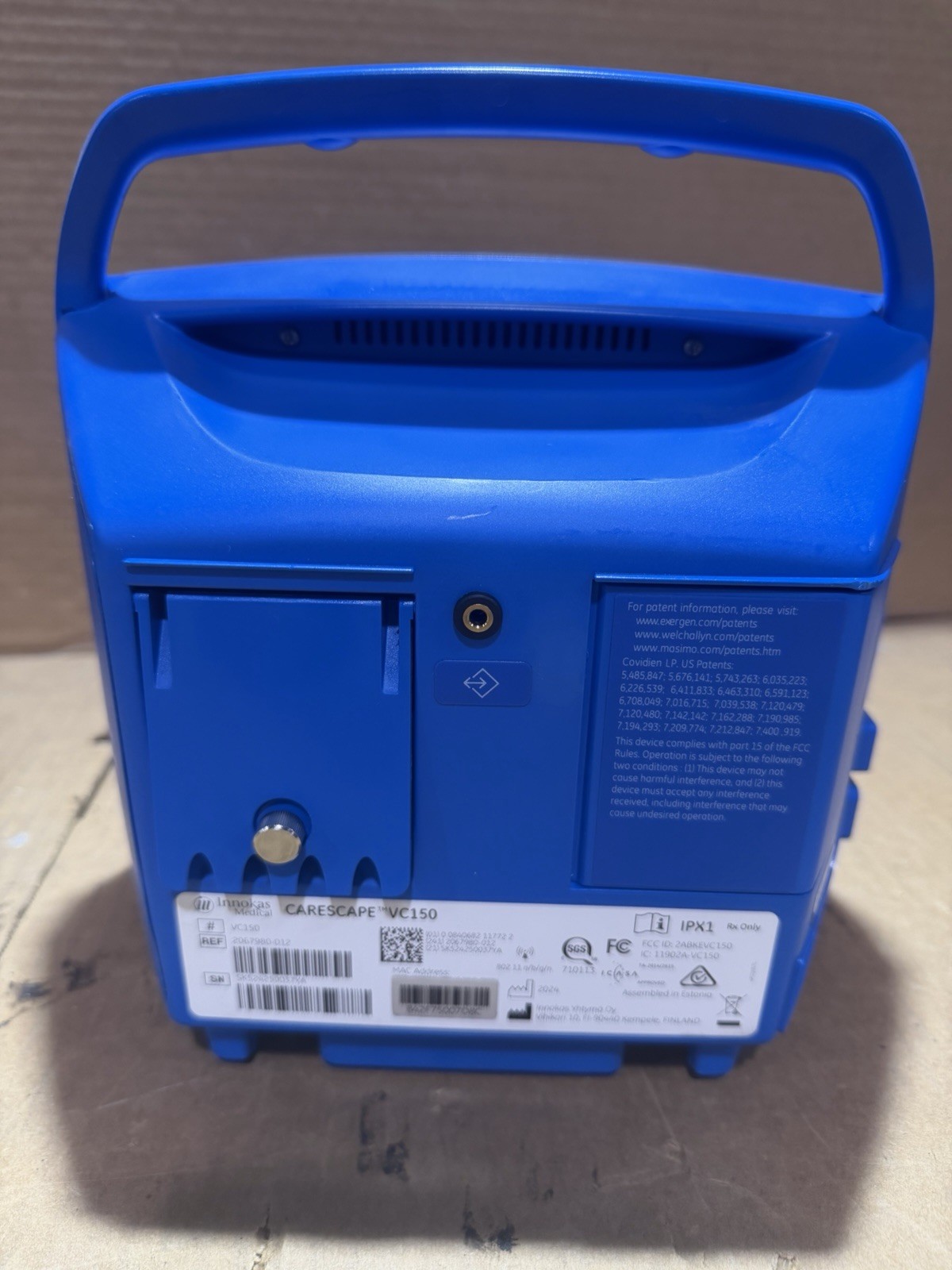 GE Carescape Dinamap VC150 Vital Nellcor Monitor W/O Power Cord Or Other Cords
