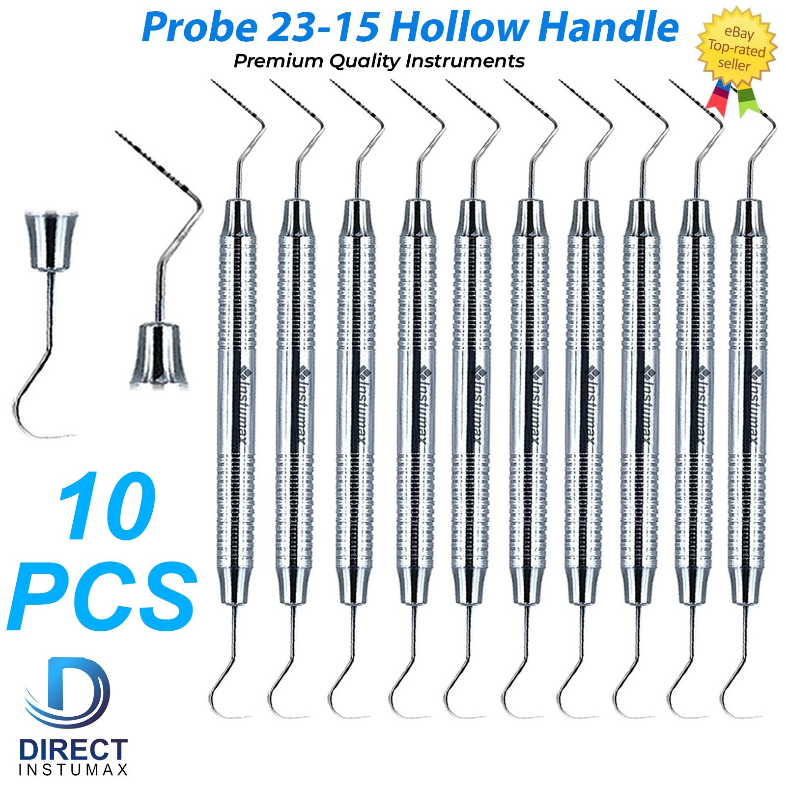 Dental Williams Explorer Probe 23 Color Coded Double Ended Instruments