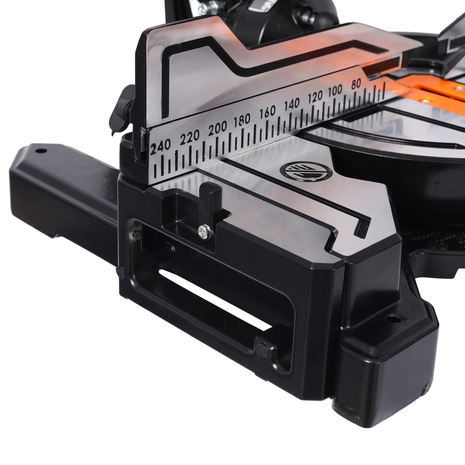 10″Dual Bevel 2 Speed Sliding Miter Saw w/LED,48T Blade,0-45°Bevel,5000/3200 RPM