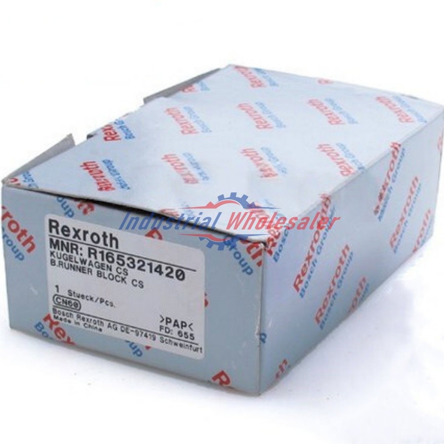 1PC NEW REXROTH R165321420 RUNNER BLOCK BALL BEARING One year warranty