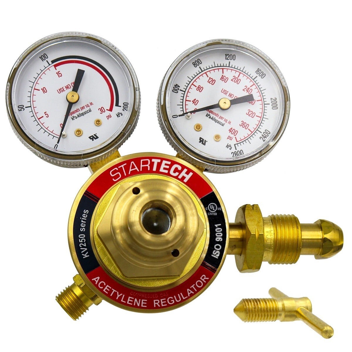 Gas Regulator Oxygen Acetylene Set Heavy Duty Compatible with Victor Regulators