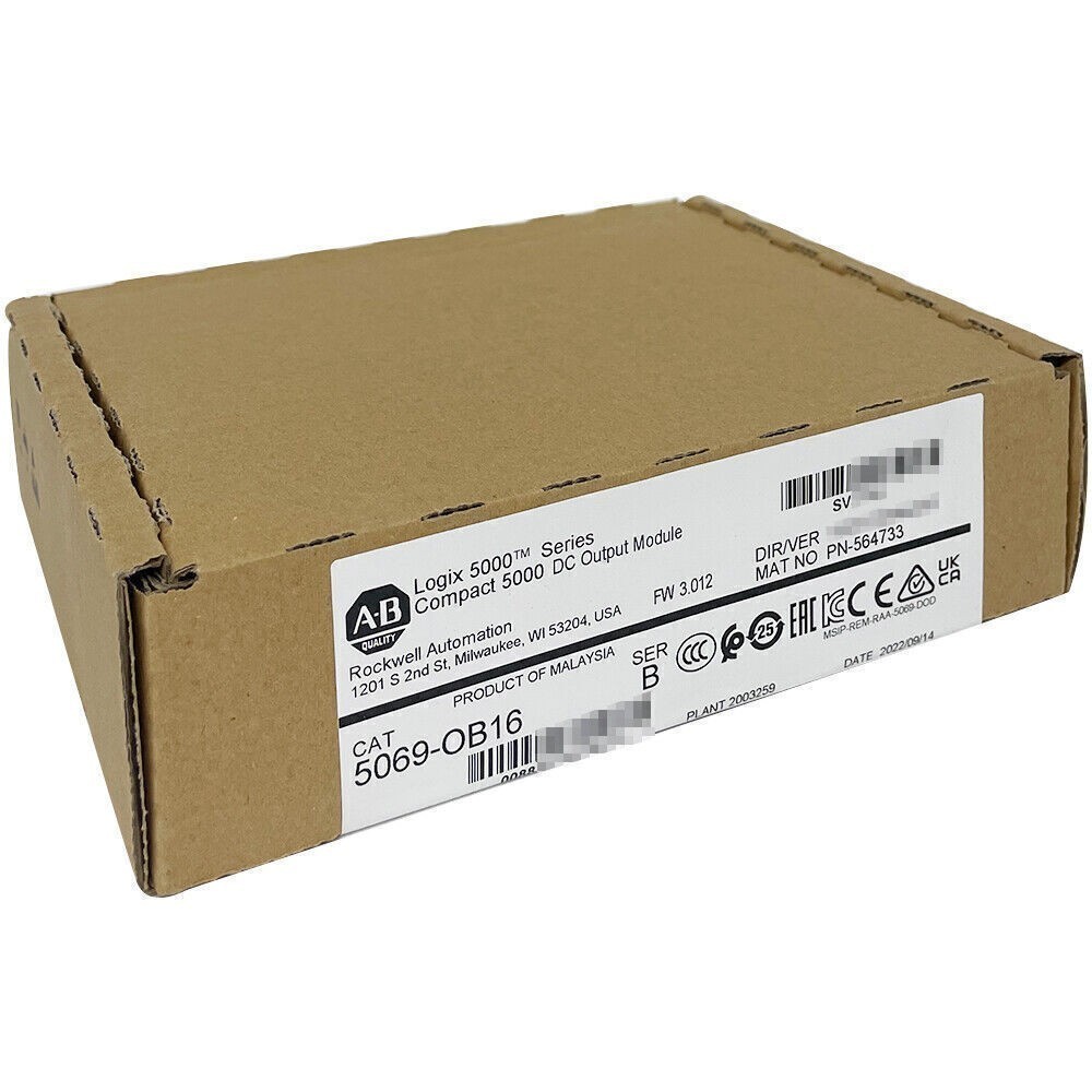 New Original New PLC AB 5069-OB16 SER B Compact 5000 DC Output Module