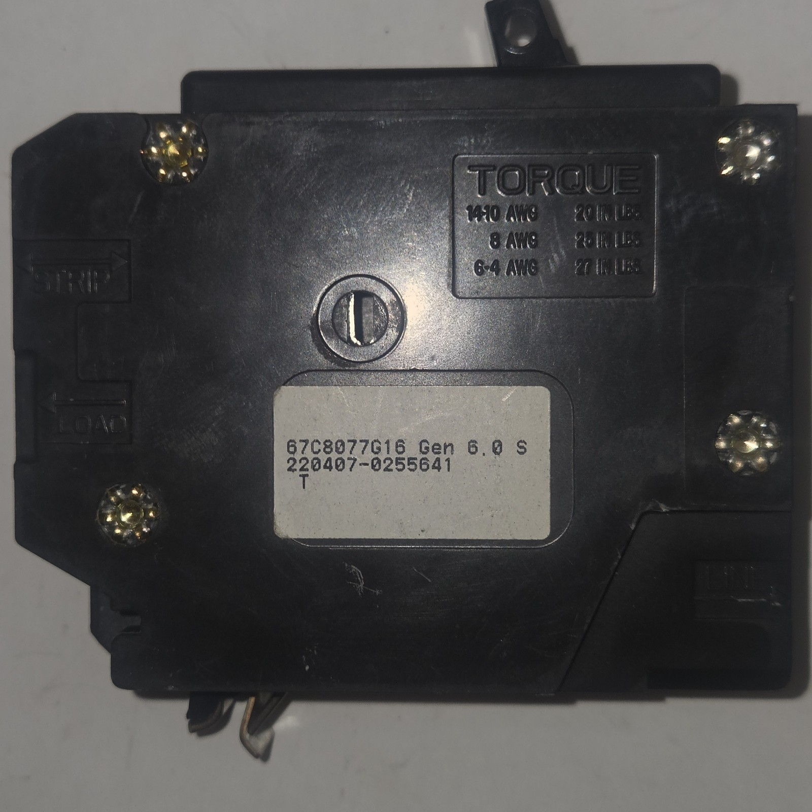Eaton BRP120DF 120 20A 1-Pole Circuit Breaker
