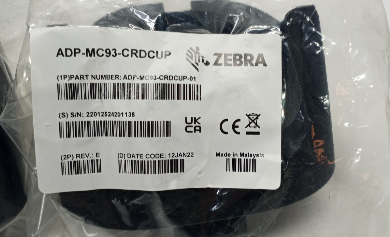 NEW Open Box Lot of 3 Zebra ADP-MC93-CRDCUP Charging Only Adapter Cup N2110 C9