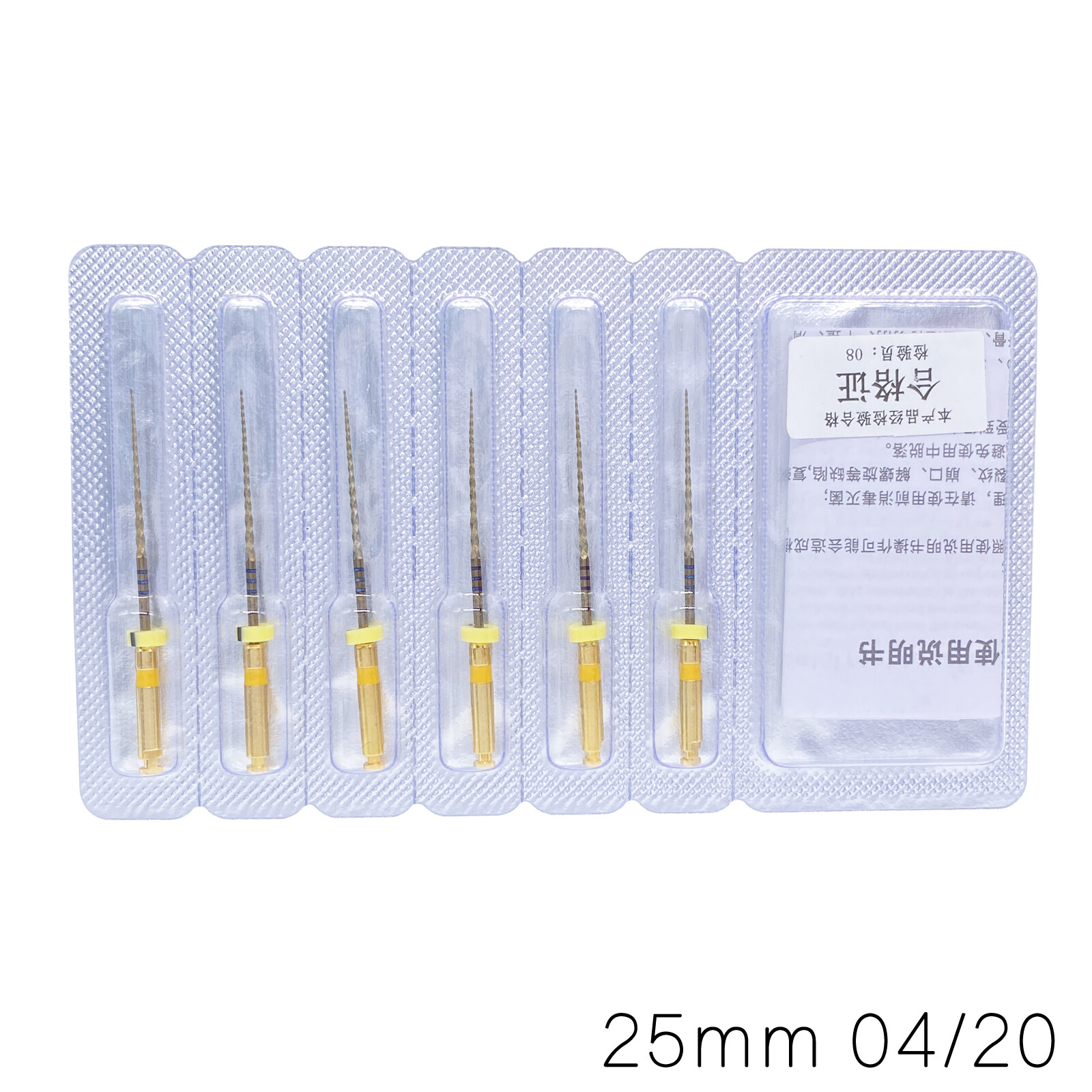 COXO SOCO SC-PRO Endo Controlled Memory NITI Gold Files Mixed 21/25/31mm