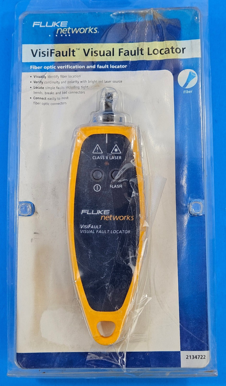 Fluke Networks Visifault Fiber Optic Optical Visual Fault Finder-NEW see details