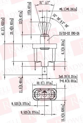 RADWELL VERIFIED SUBSTITUTE 1NT91-2-SUB / 1NT912SUB (BRAND NEW)