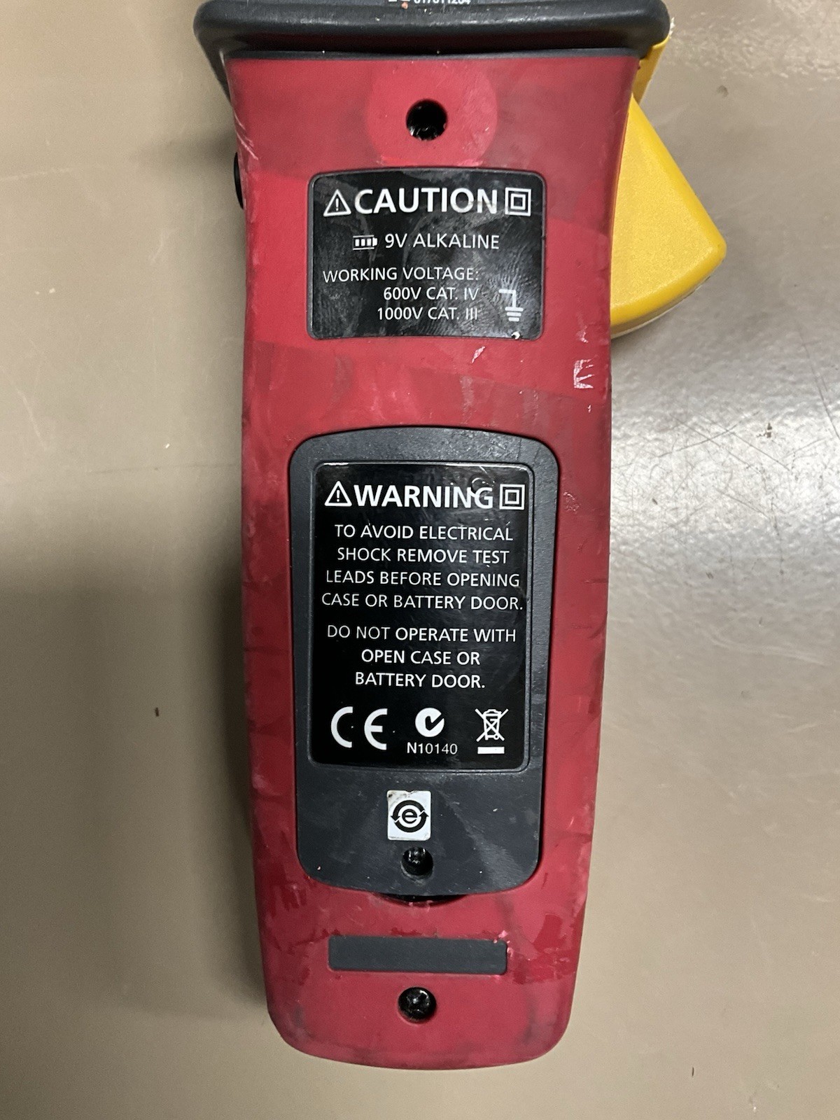 AMPROBE AC/DC-54NAV 1000A AC/DC TRMS NAVIGATOR CLAMP METER POWERS ON