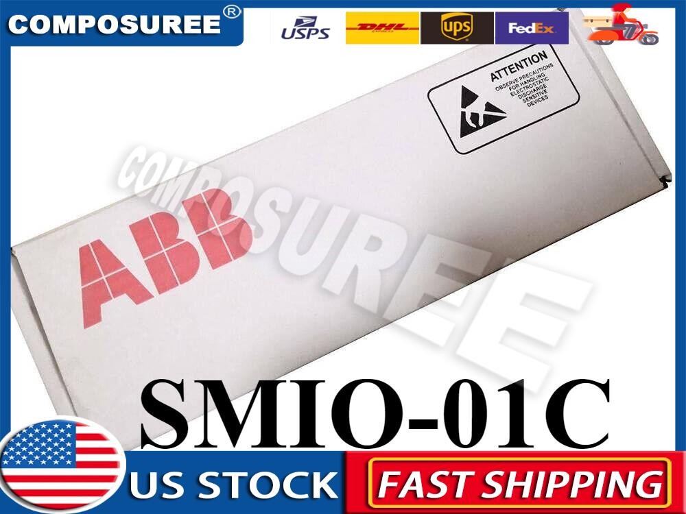 Brand New ABB PLC SMIO-01C CPU ACS510 FAST SHIPPING 1PCS NIB No Keypad